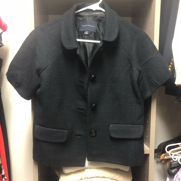 Banana republic wool crop blazer - Picture 1 of 2